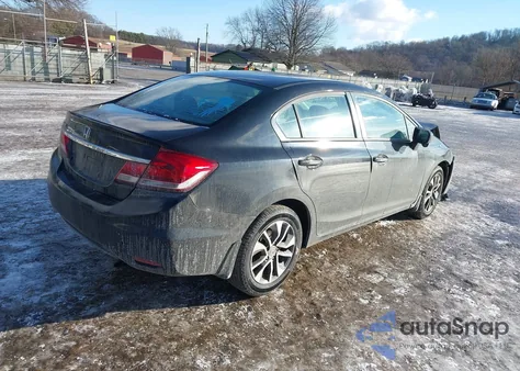 2014 Honda Civic Ex z USA, uszkodzony, nr VIN 2HGFB2F85EH546018